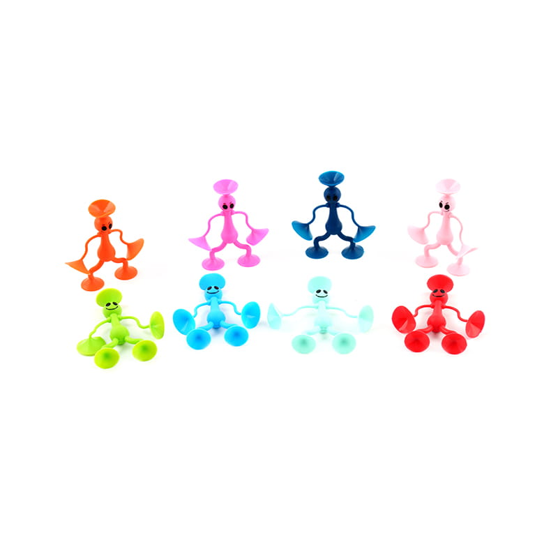 لعبة إزالة الضغط البلاستيكي لعبة رجل مصاصة